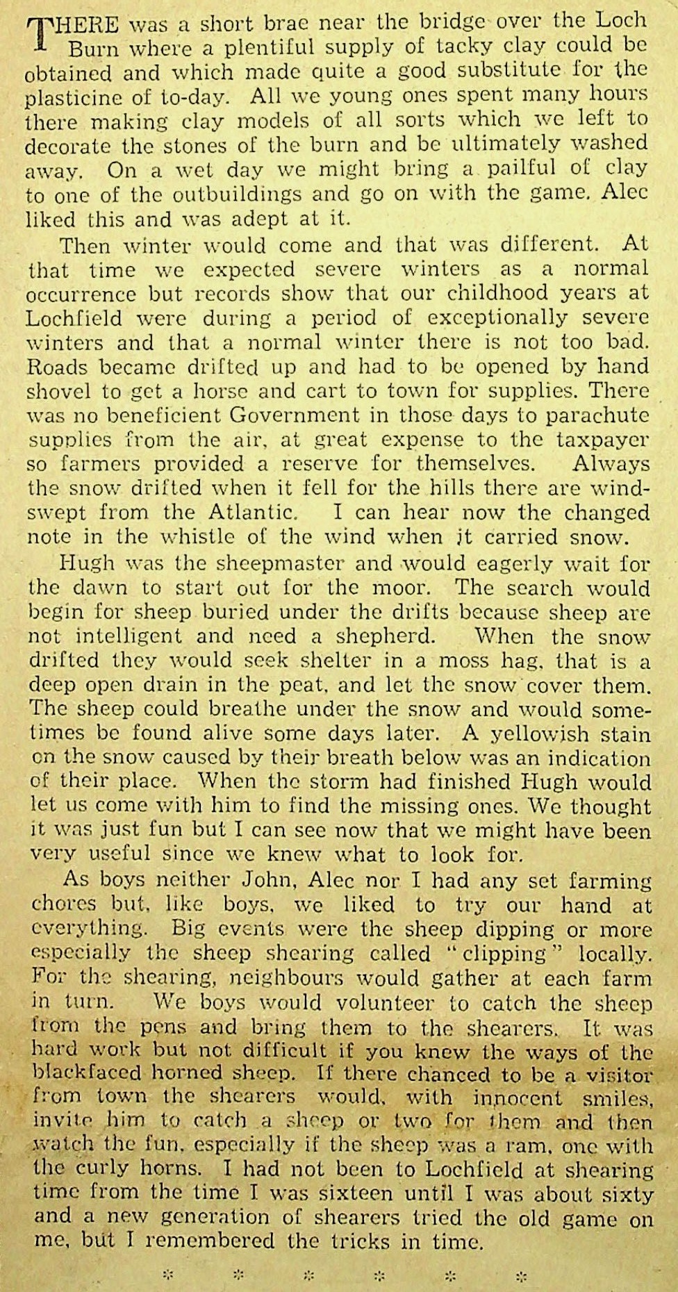 Section 1 of Robert Fleming article 10